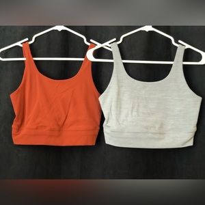 nike dri-fit sports bras  (size: US small)